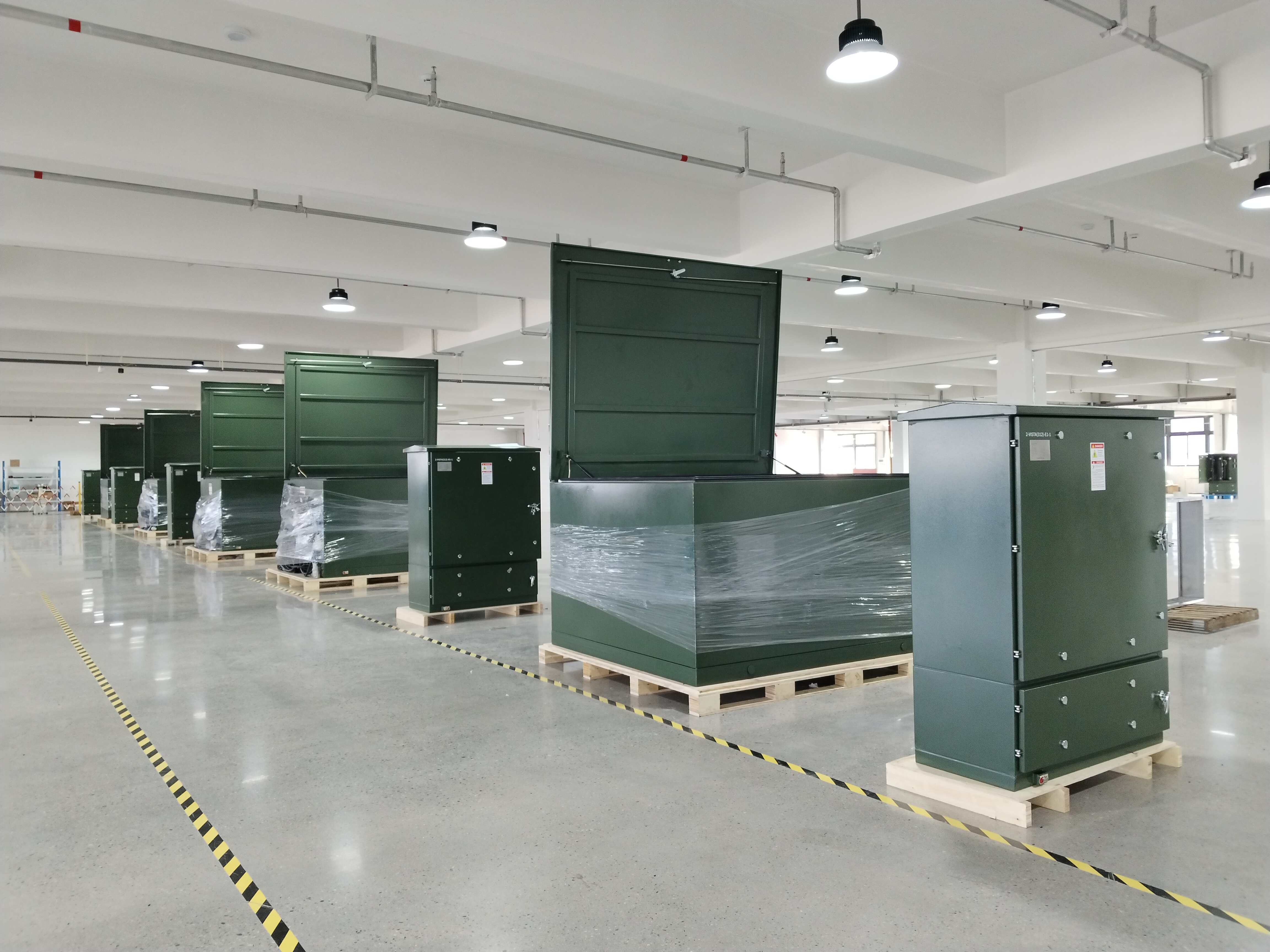 Começando em grande estilo! Conjuntos completos de gabinete subterrâneo da CNKEEYA Electric enviados para o projeto de data center de Ohio nos EUA