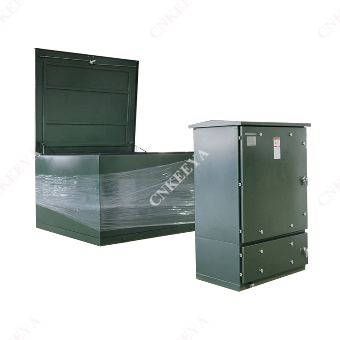 Painel de distribuição subterrâneo de metal fechado com isolamento a gás HYRM-27 | 25kV, 1200A, IP66, certificado UL 2914