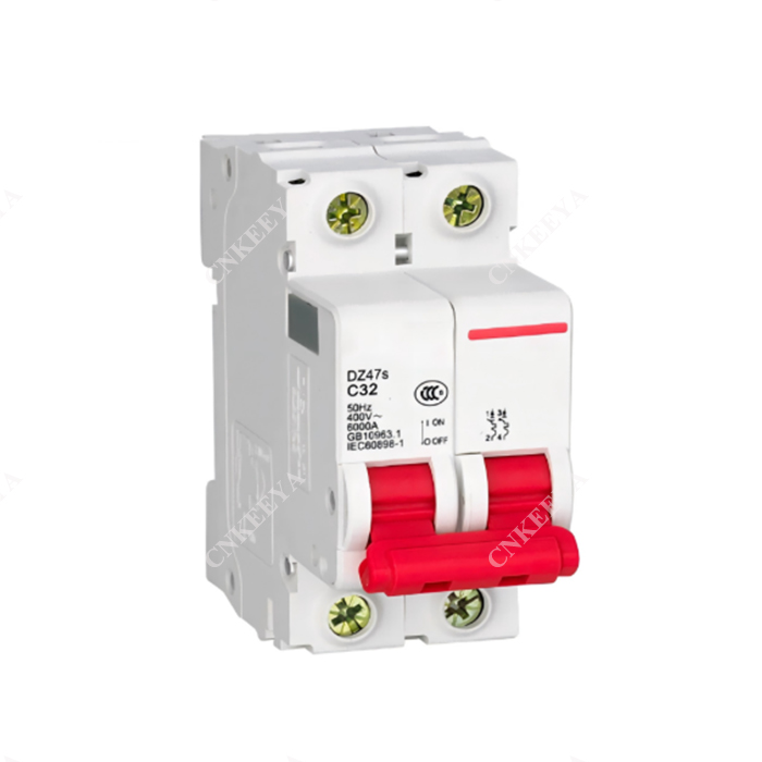 Disjuntor miniatura DZ47-3P 10A AC DZ47-3P 3A AC DZ47-2P 6A DC