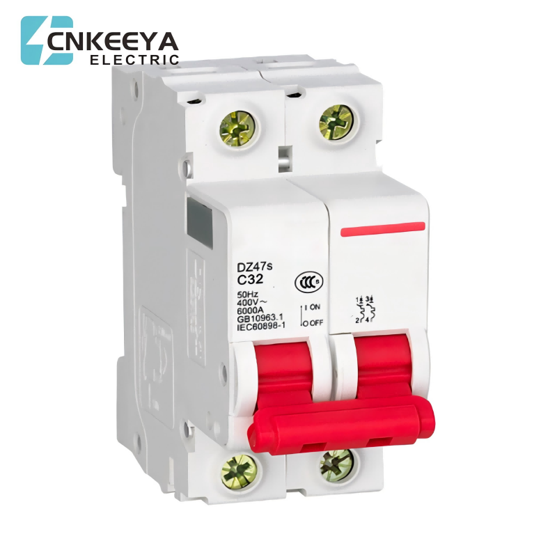Disjuntor em miniatura DZ47-3P 10A AC DZ47-3P 3A AC DZ47-2P 6A DC